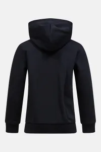 Mikina Peak Performance Jr Original Zip Hood Black