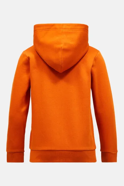 Mikina Peak Performance Jr Original Zip Hood Gold Flame