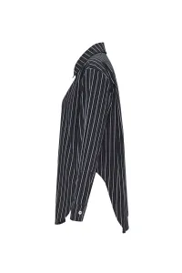 Košeľa Dkny Long Sleeve Shirt Wi Bk/Gry Stripes