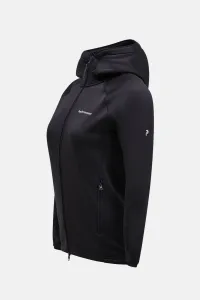 Mikina Peak Performance Flo W Chill Light Zip Hood Black