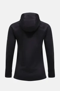Mikina Peak Performance Flo W Chill Light Zip Hood Black