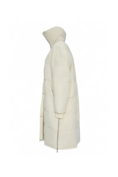 Bunda Dkny 105 Cm Long Puffer Talco