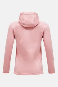 Mikina Peak Performance Flo W Chill Light Zip Hood Warm Blush