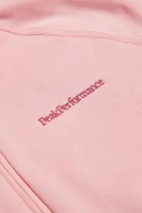 Mikina Peak Performance Flo W Chill Light Zip Hood Warm Blush