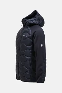 Bunda Peak Performance M Helium Down Hybrid Hood Black