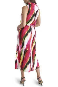 Šaty Dkny S/L Drapey Sbc Midi Mlti Geode