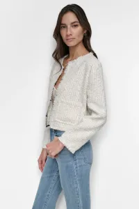 Sako Dkny Cropped Jacket Eggng Plaid