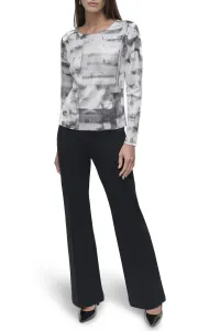 Tričko Dkny L/S All Over Sequin Blur Lights