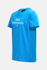 Tričko Peak Performance Jr Original Tee Brilliant Blue