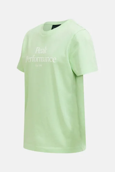 Tričko Peak Performance Jr Original Tee Vivid Green