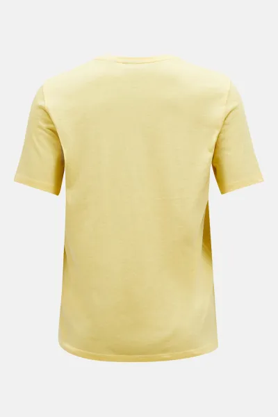 Tričko Peak Performance W Explore Logo Tee Mellow Yellow