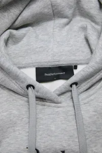 Mikina Peak Performance W Original Hood Med Grey Melange/Black/