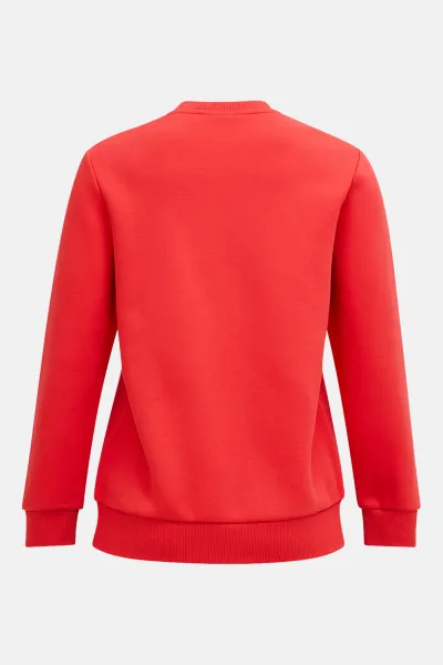 Mikina Peak Performance W Original Small Logo Cre Brilliant Red/Black/