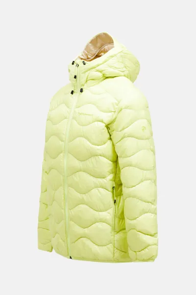 Bunda Peak Performance M Helium Down Hood Jacket Sunny Adventure/Sand Fog/