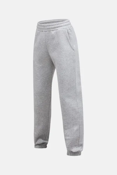 Tepláky Peak Performance W Original Pants Med Grey Melange/Black/