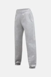 Tepláky Peak Performance W Original Pants Med Grey Melange/Black/