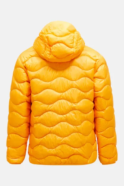 Bunda Peak Performance M Helium Down Hood Jacket Blazing Orange