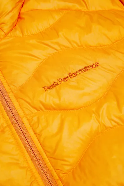 Bunda Peak Performance M Helium Down Hood Jacket Blazing Orange