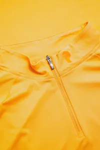 Mikina Peak Performance M Half Zip Baselayer Blazing Orange