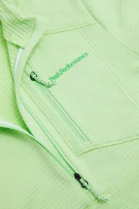 Mikina Peak Performance W Trail Polartec Half Zip Vivid Green