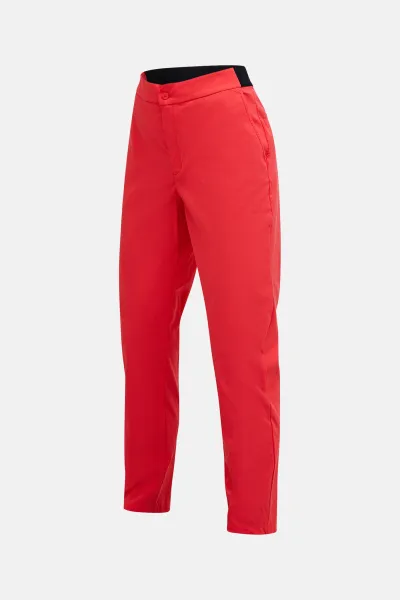 Nohavice Peak Performance W Player Pants Brilliant Red/Black/