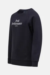 Mikina Peak Performance Jr Original Crew Black