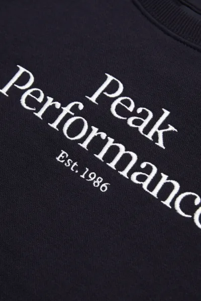 Mikina Peak Performance Jr Original Crew Black