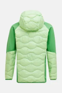 Bunda Peak Performance M Helium Down Hybrid Hood Vivid Green