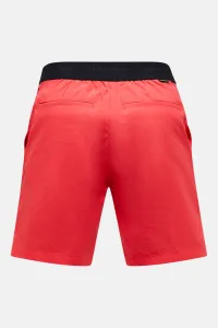 Šortky Peak Performance W Player Shorts Brilliant Red/Black/