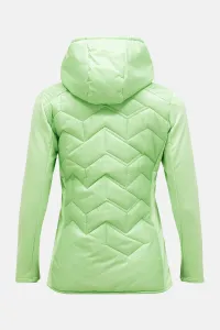 Bunda Peak Performance W Elevate Liner Hybrid Ho Vivid Green