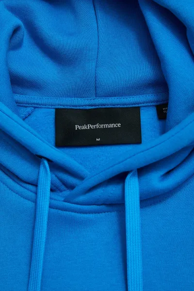 Mikina Peak Performance M Original Hood Brilliant Blue