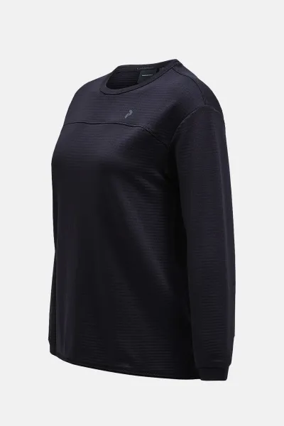 Mikina Peak Performance W Trail Polartec Crew Black