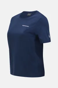 Tričko Peak Performance W Explore Logo Tee Blue Shadow