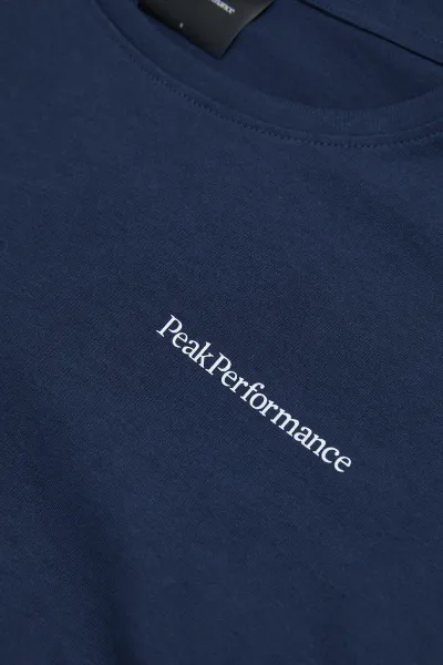 Tričko Peak Performance W Explore Logo Tee Blue Shadow