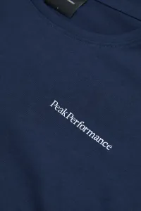 Tričko Peak Performance W Explore Logo Tee Blue Shadow