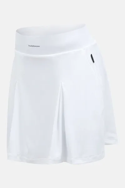 Sukňa Peak Performance W Pleated Skirt White