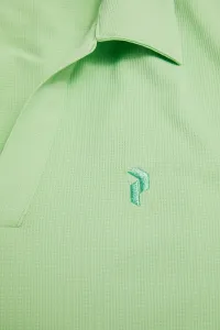 Šaty Peak Performance W Pleated Dress Vivid Green