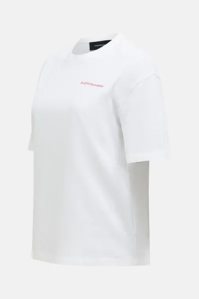 Tričko Peak Performance W Graphic Tee Offwhite