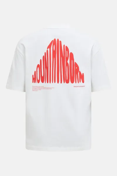 Tričko Peak Performance W Graphic Tee Offwhite