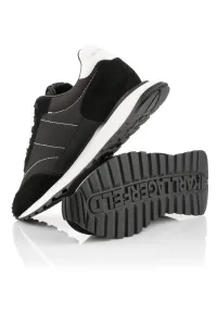 Tenisky Karl Lagerfeld Kairo Kl Sidetrim Lo Mix Black Lthr & Textile