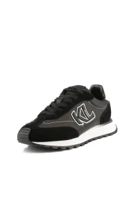 Tenisky Karl Lagerfeld Kairo Kl Sidetrim Lo Mix Black Lthr & Textile