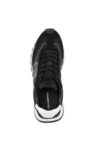 Tenisky Karl Lagerfeld Kairo Kl Sidetrim Lo Mix Black Lthr & Textile