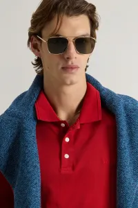 Polokošeľa Woolrich Mackinack Polo Barbados Cherry