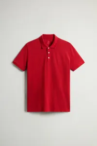 Polokošeľa Woolrich Mackinack Polo Barbados Cherry
