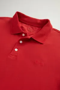Polokošeľa Woolrich Mackinack Polo Barbados Cherry