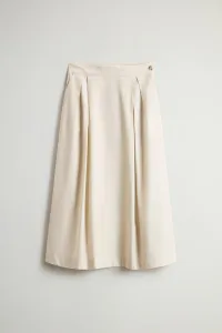 Sukňa Woolrich Easy Full Skirt Light Oak