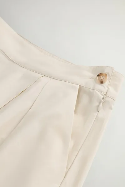Sukňa Woolrich Easy Full Skirt Light Oak