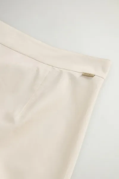Sukňa Woolrich Easy Full Skirt Light Oak