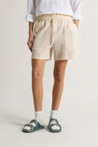 Šortky Woolrich Seersucker Cotton Short Yellow Check