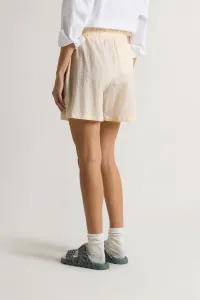 Šortky Woolrich Seersucker Cotton Short Yellow Check